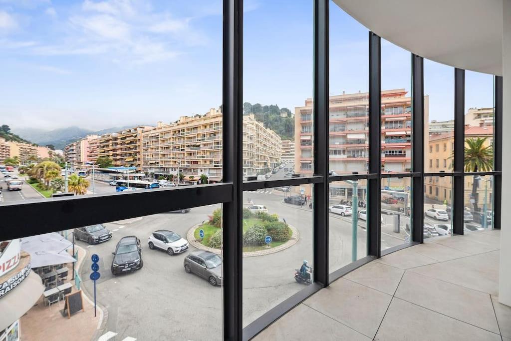 Le Cap Riviera - Centre- Parking Prive - Climatisation Apartment Menton Bagian luar foto